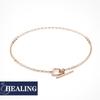 [Dorocy] 14K Sensorium Toggle Chain Bracelet_Total Length 17Cm
