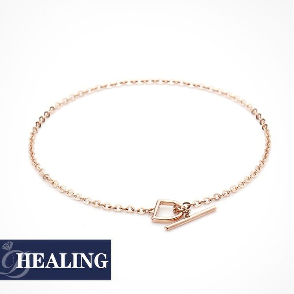 

[Dorocy] 14K Sensorium Toggle Chain Bracelet_Total Length 17Cm