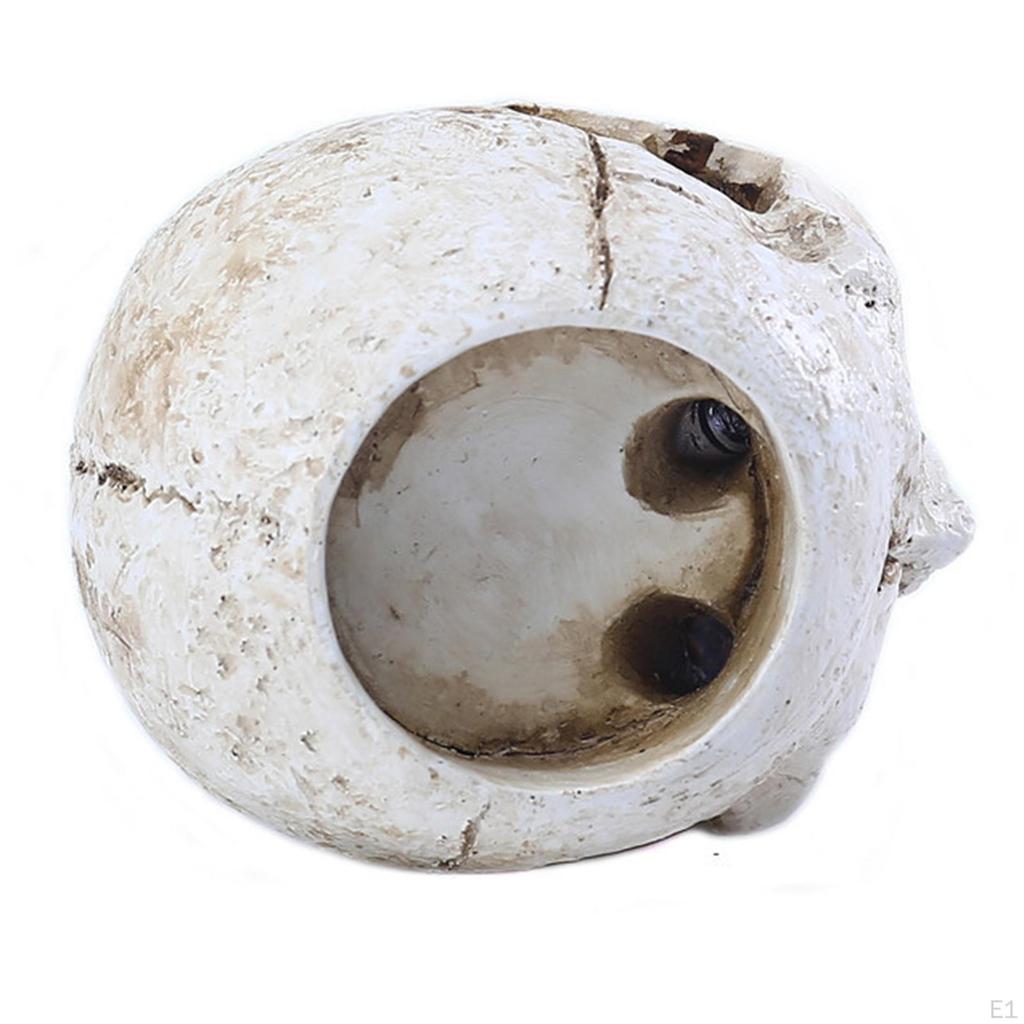 Crying Skull Taper Candle Holder Pillar Candles Candlesticks Cabinet Home Party Skeleton Statue