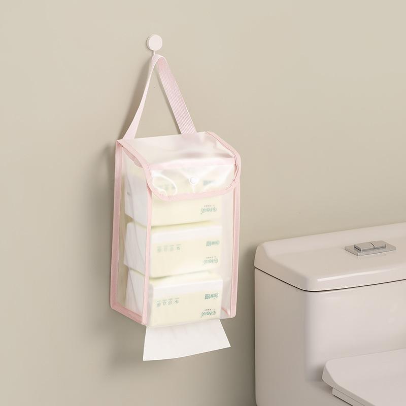 Küchenrollen-Aufbewahrungstasche - Für den Heimgebrauch - Badezimmer im Studentenwohnheim - Hängende Tasche - Badezimmer-Küchenrollen-Tasche