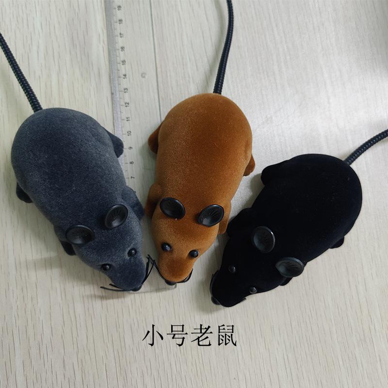 Remote Control Simulation Mouse Electric Spoof Trick Animal Model Children's Toys Funny Cat Pet Supplies