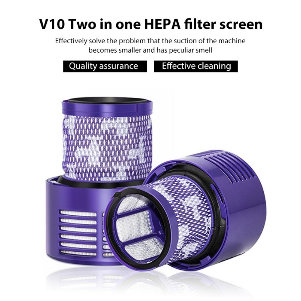 Replacement V10 Filter for Dyson Cyclone V10 SV12 Replacement Part Number 969082-01 2-in-1 Rear Filter
