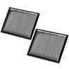 2PcsSet 115MA2V Polycrystalline Silicon Solar Panel Board Portable Solar Charger Kit