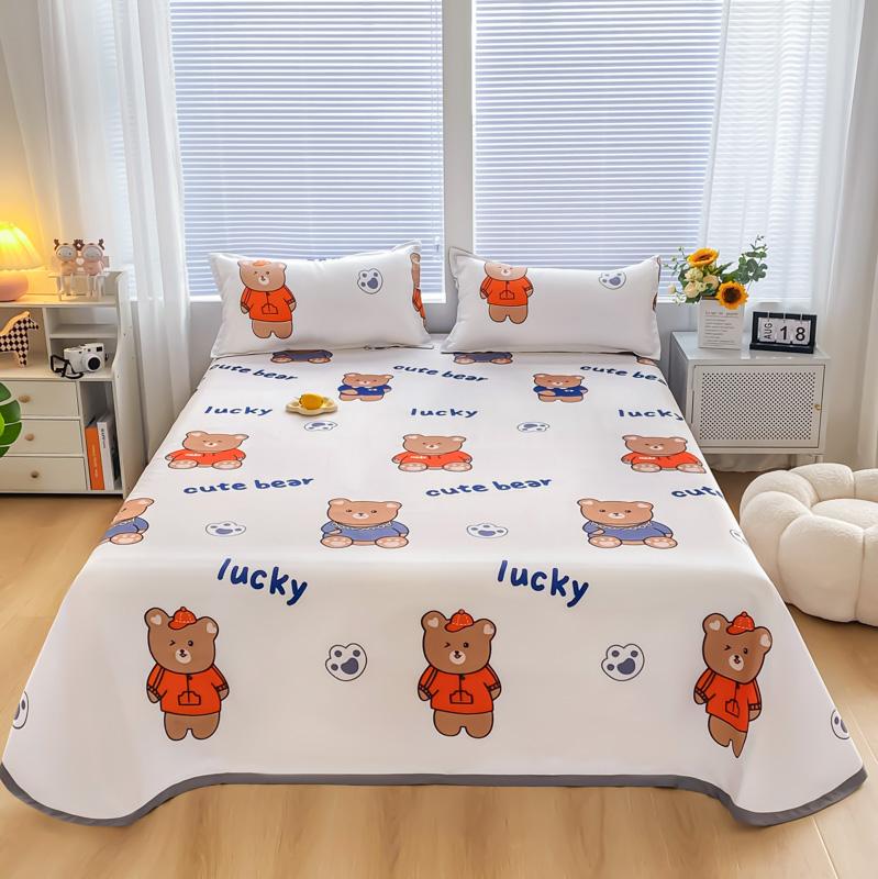 Vėsinanti plokščia paklodė su pagalvių užvalkalu Vasaros patalynė Lygi patalynė Namai Vienviečiai / karalienės dydžio paklodės rinkinys roupa de cama