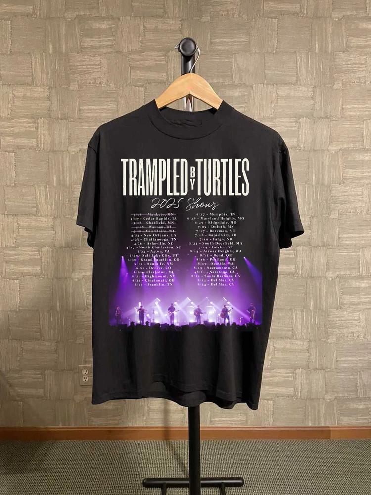 Trampled by Turtles Band 2025 Shows T Shirt Full Size S-5XL Unisex T-Shirt XXXXL