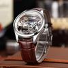 AILANG New Automatic Skeleton Mechanical Watch Men Korean Fashion Waterproof Men's Mechanical Watch