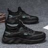 Herrenschuhe Herren leichte atmungsaktive niedrig geschnittene Freizeitschuhe Watschuhe Sommer neue Netz-Herrenschuhe Sportschuhe