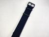 L0FP02CM0 SEIKO 5 Sports 22mm Nylon Band Black with and Via (Compatible SBSA025/ SBSA101/ 4R36-07G0 Others) (Ships Nekoposu)