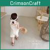Set Due Pezzi Maglia Estiva per Bambine, Carino Gilet con Spalline Intrecciate e Pantaloncini per Toddler