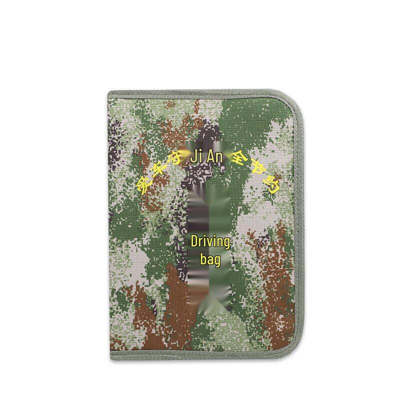 JinPulu Camouflage Driving Document Bag