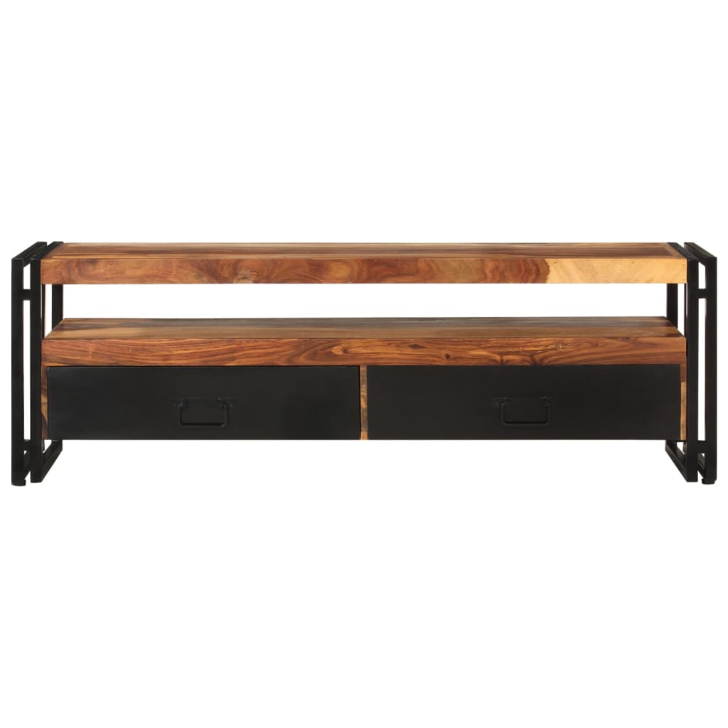 Vidaxl TV Cabinet, 120 X 30 X 40 Cm, Solid Acacia Wood