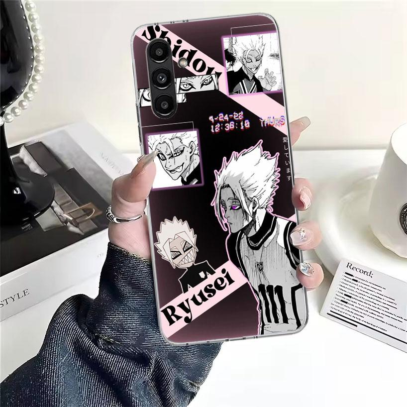 Blue Lock Shidou Ryusei For Samsung Galaxy A16 A15 A14 A13 A56 A55 A54 A53 Phone Case A36 A35 A34 A33 A26 A25 A24 A23 A05S A04S