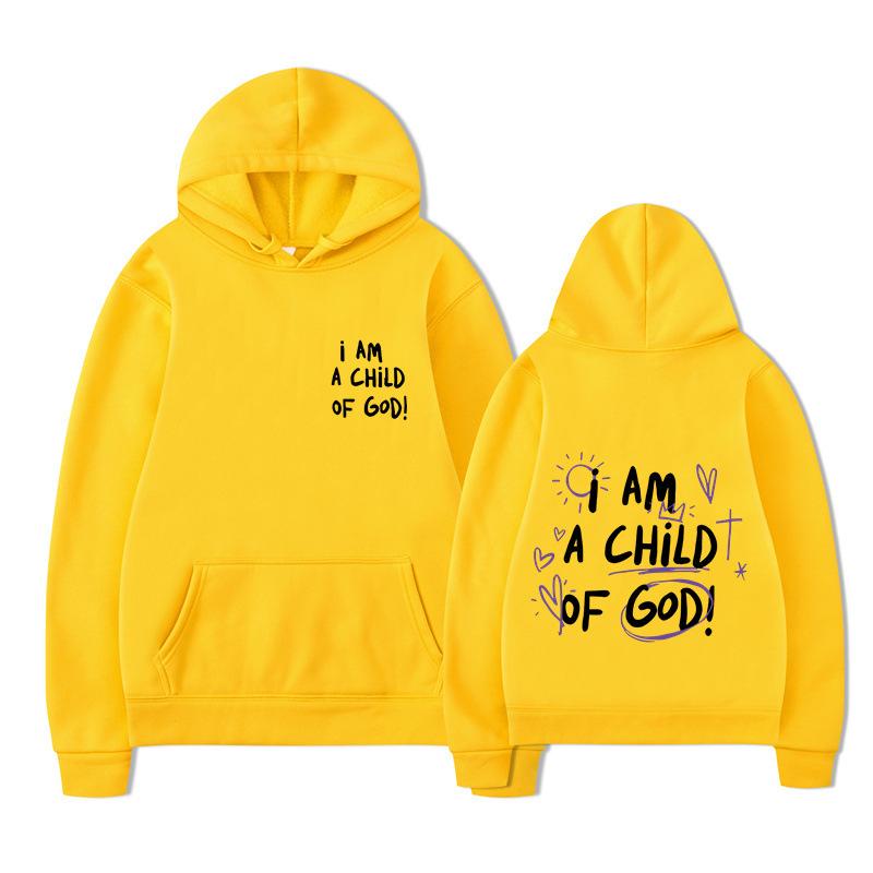 Alphabet Cartoon Print Kangaroo Pocket Print Unisex Streetwear Hip Hop Style Autumn Winter Fashion Hip Hop Tops Clothes