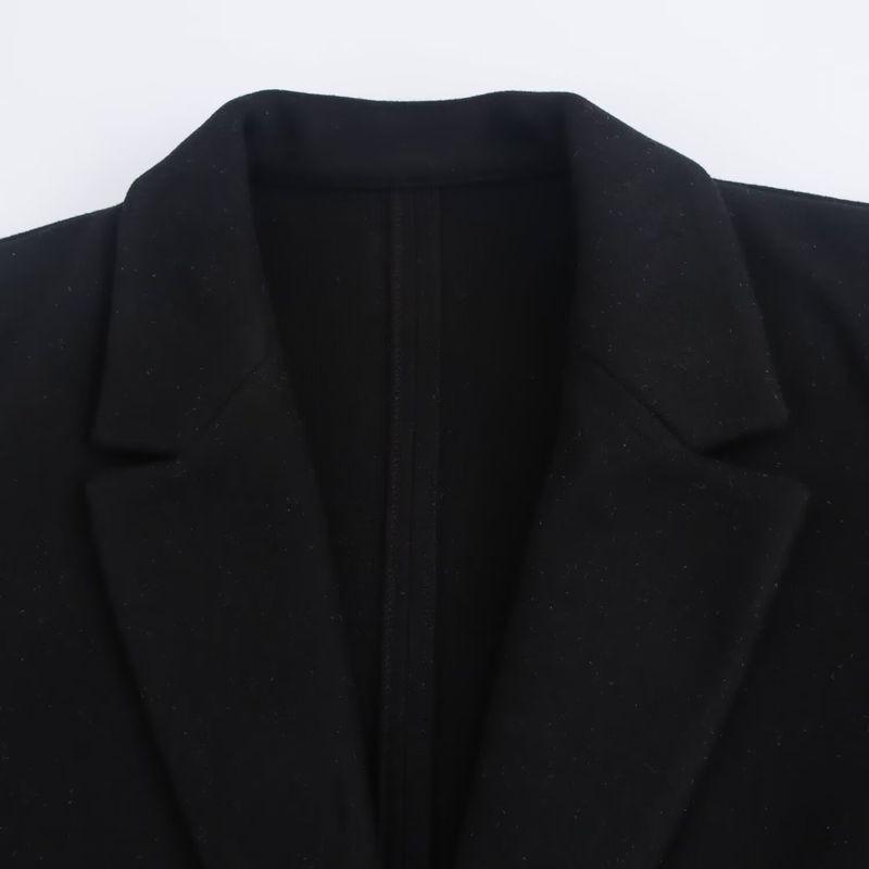 Kaslead New Arrival Women's Clothing Fashion Style Fashion All-Match Button Decoration Soft Coat Outwear 4344660