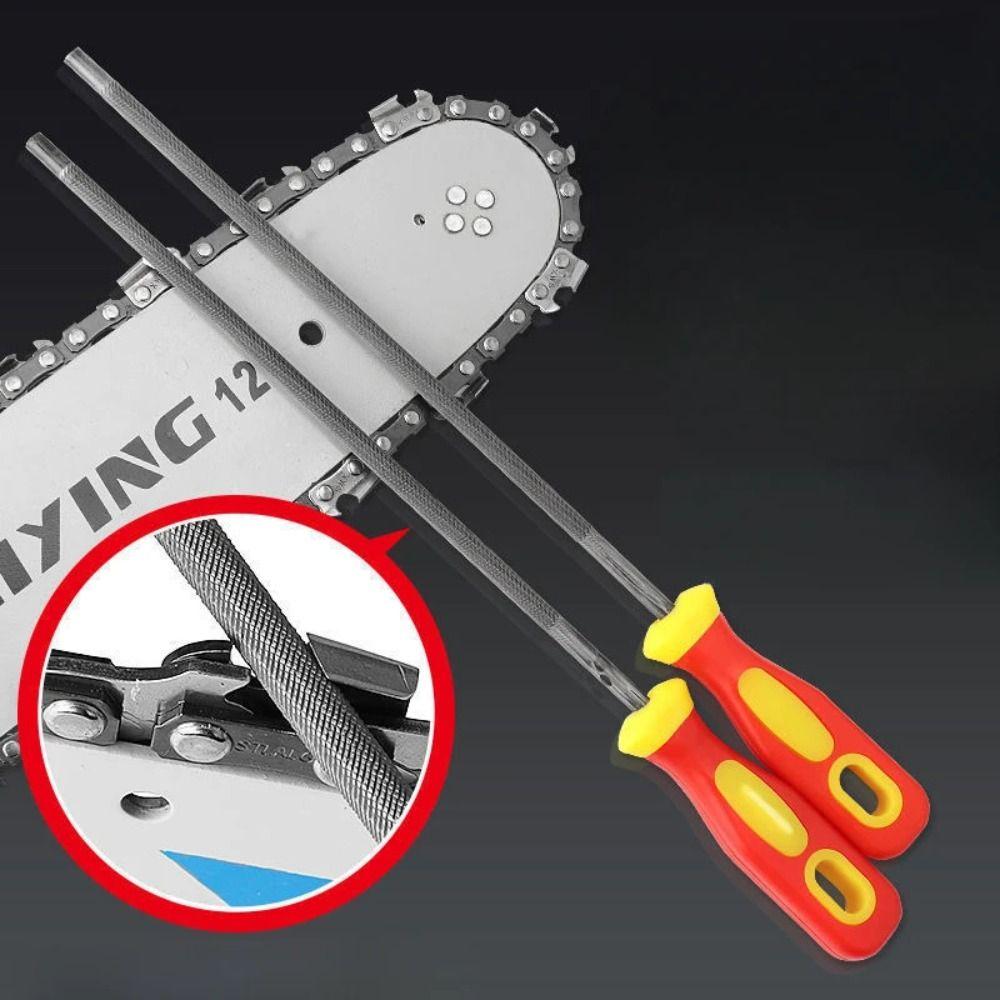 Carving File Sharpener Grinding Saw Chain Files Professional Sawing File  Woodworking