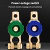1PCS Universal Car Battery Switch Terminal Parts Battery Disconnect Isolator Cut Off Switch Protector Automotive Accessories