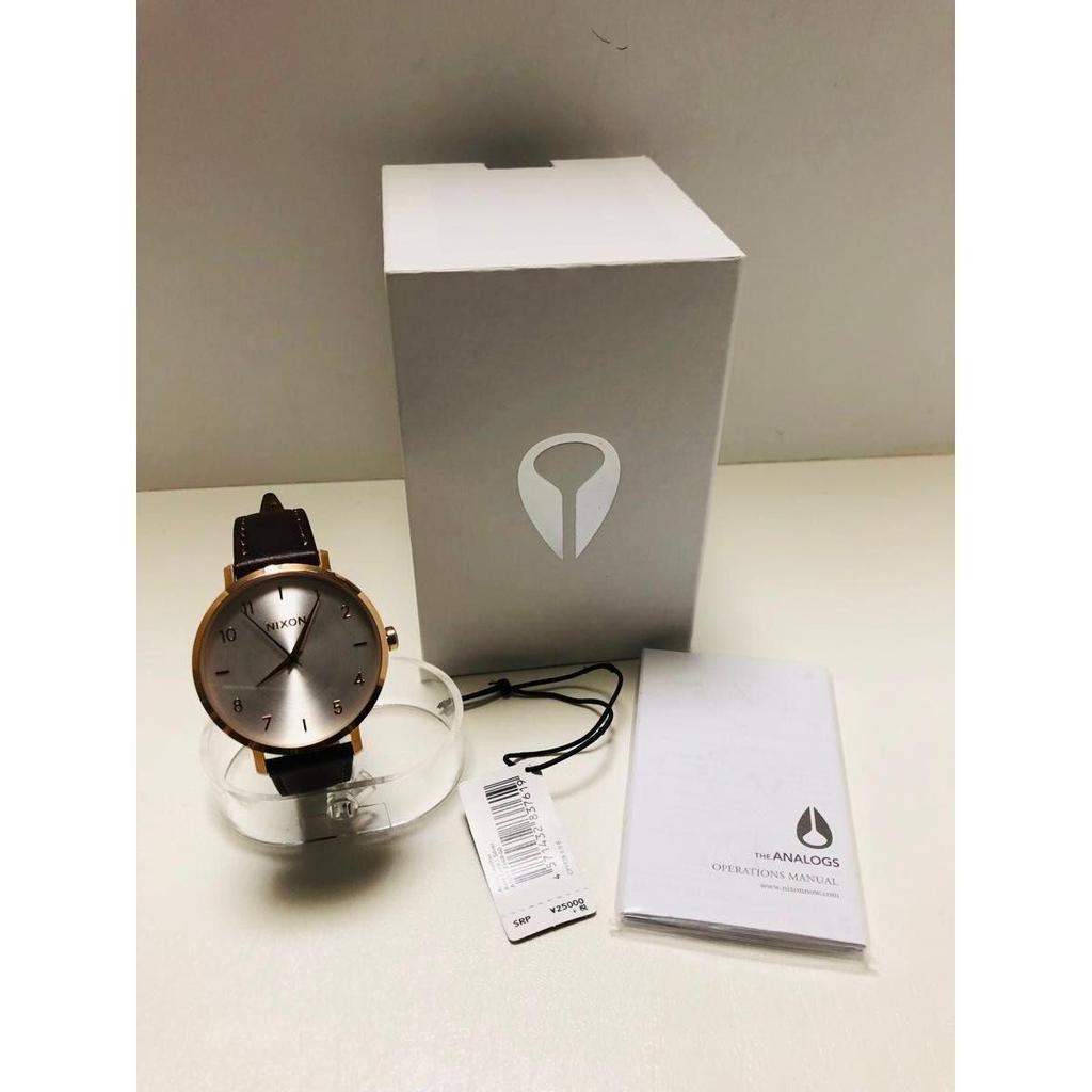 Used Nixon watch for women, dark brown