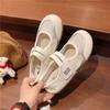 Soft-soled mesh women's new summer versatile casual sports board shoes flat Mary Jane shoes
