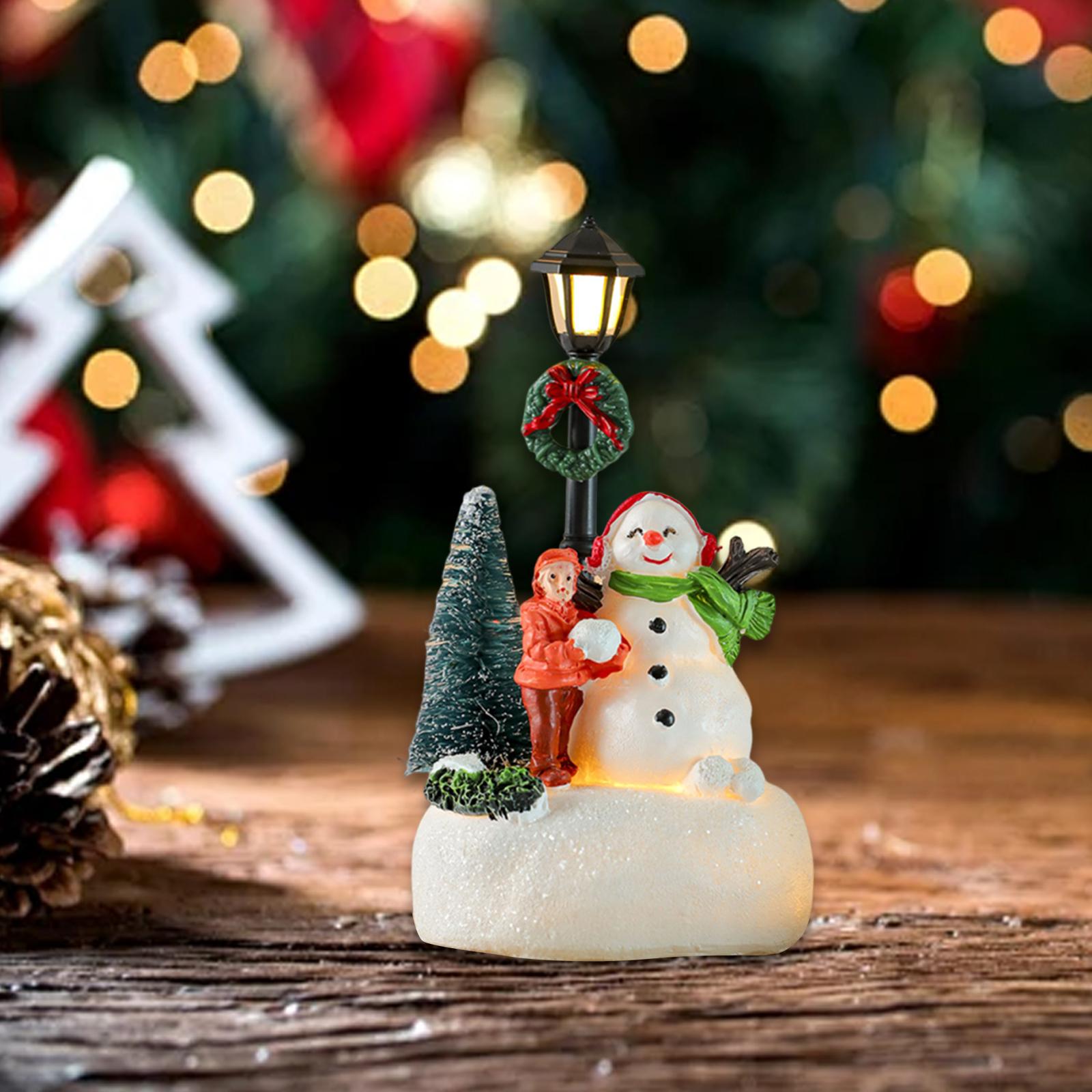 

Рождественская фигурка, макет сцены для праздничного украшения стола в гостиной