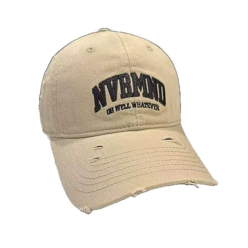 Unisex Alphabet Embroidered Baseball Cap With Curved Brim For Sun Protection And Casual Style