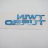 For Toyota Land Cruiser 300 Series LC300 ABS TWIN TURBO Back mark set Rear Trunk 3D Emblem Badge Sticker Trim Accessories YU6