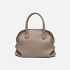 Fashion Lychee Pattern Portable Women's Bag Niche High-end Sense Large Capacity Shoulder Crossbody Bowling Shell Bag