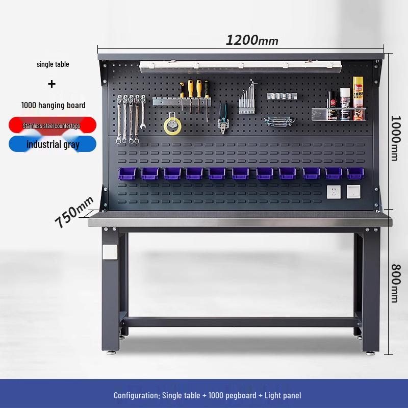 Stainless Steel Heavy Duty Anti-static Workbench for Workshop and Maintenance