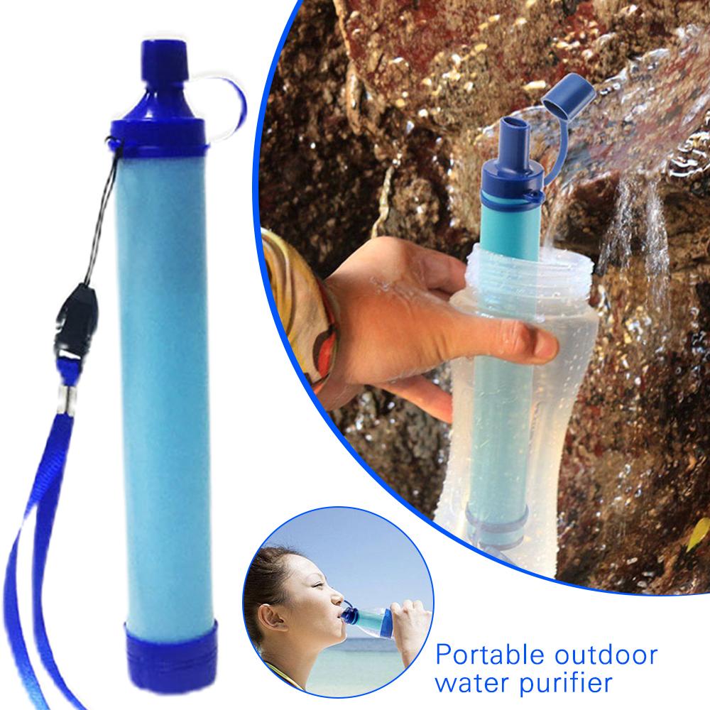 Outdoor Water Filter Outdoor Portable Filtration Emergency Survival Gear A