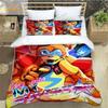 Parure de lit F-Five-Nights At Freddy's FNAF pour lit king size, lit double, housse de couette en microfibre ou en polyester