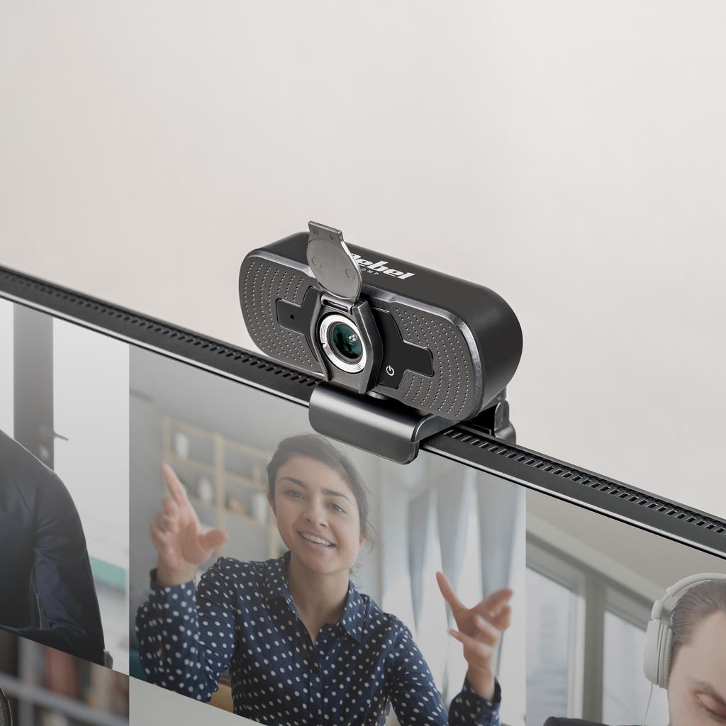 Webcam with microphone Full HD 1080p Rebel lesson camera