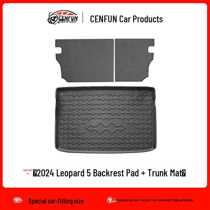 Custom TPE Floor Mats & Trunk Mat Set for 2024 BYD Equation Leopard 5