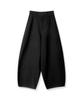 Genderist Rothen Wide Denim Pants Cotton Black (B Type)