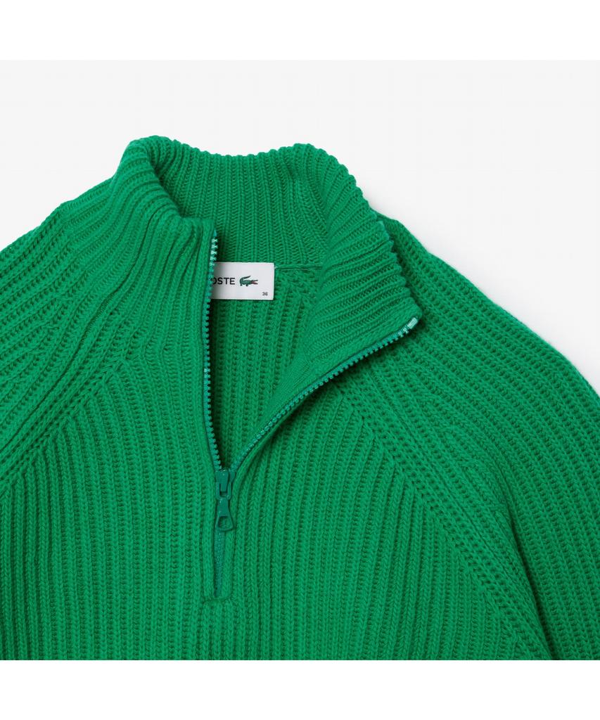 LACOSTE Women'S 3D Half-Zip Sweater Af2528-54N Ldm