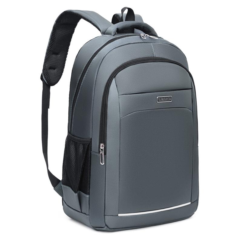 Stylish Business Backpack with Laptop Compartment and Side Mesh Pockets