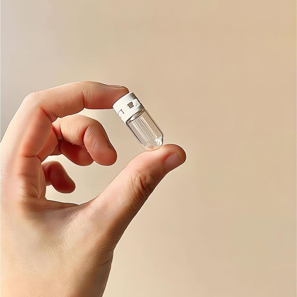 10pcs Clear Leak-Proof Travel Bottle for Makeup Remover & Lotion, Portable Dispenser with Flip-Top Essence Bottled Separately