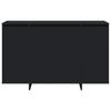 Sideboard in Black 120 x 41 x 75 cm Engineered Wood