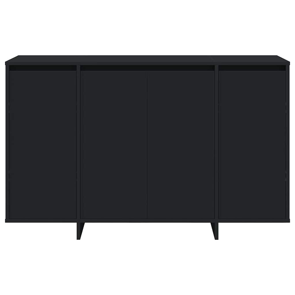Sideboard in Black 120 x 41 x 75 cm Engineered Wood