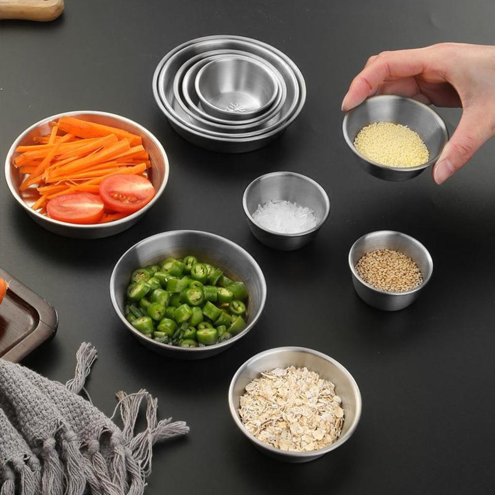 Stainless Steel Condiment Sauce Cups Durable And Easy To Clean Multifunctional