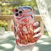 Phone Case: 2D Flat, Fits iPhone 12 Pro, 13, 14, 15, 16, 17, 18, Phone Decoration, Candy-style Christmas, Perfect Holiday Gift for Christmas and Hallo