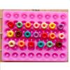 48 Cavity Mini Donut Silicone Mold Donut Bakeware Donut Baking Pan Ice Molds Dessert Chocolate Biscuit Cake Molds