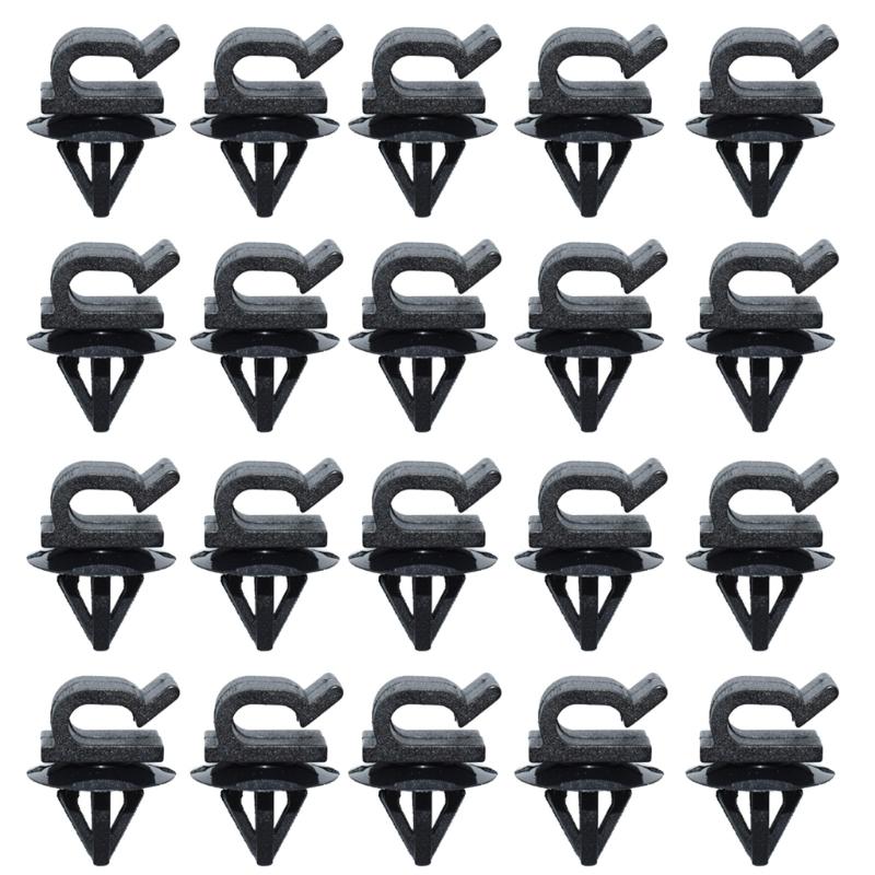 

Shaking Resistant Car Hood Prop Rod Fastener Secure Hold Easy Installation Auto Hood Support Clip for 91547-SE0-0030 1