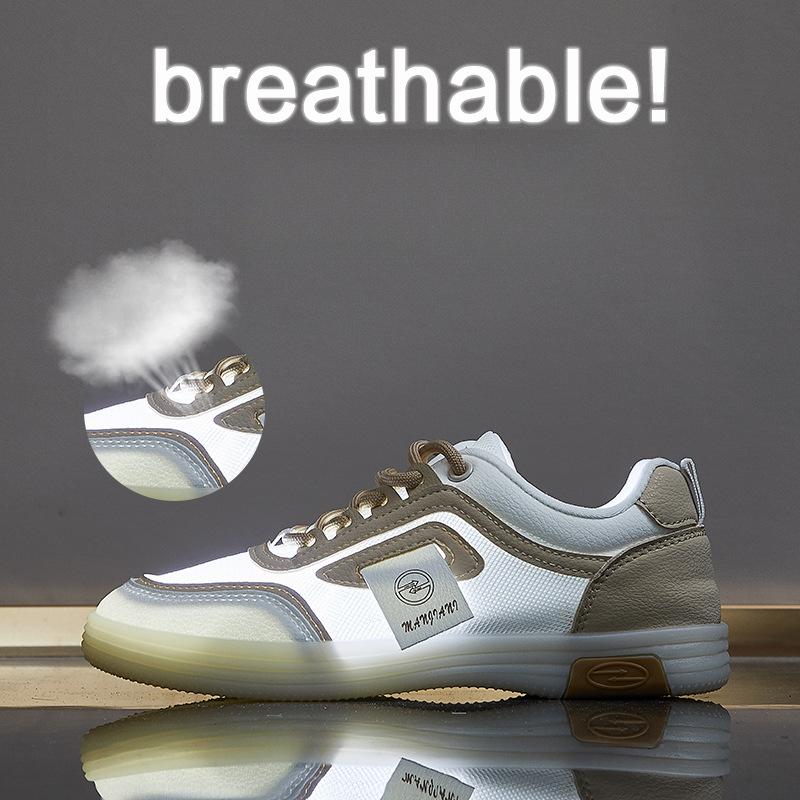 Mesh White Shoes for Women In Summer New High-rise Student Shoes Breathable and Casual