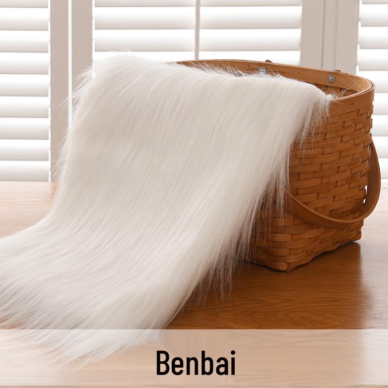 12cm Long Pile Faux Fur Fabric for Cosplay and Fursuit Toys
