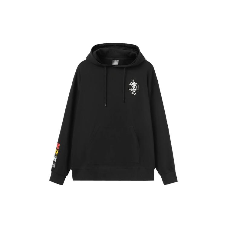 Li Ning x Disney Sweatshirt Men s Black AWDR445-1 S