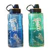 1100/1500/2000/3000ml Wasserflasche Hohe Kapazität Sturzsicher Hitzebeständig Wasserflasche Motivierende Sportwasserflasche für Outdoor