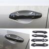 For Kia Forte 2019-2021 Carbon Fiber Abs Exterior Outside Door Handle Cover Trim
