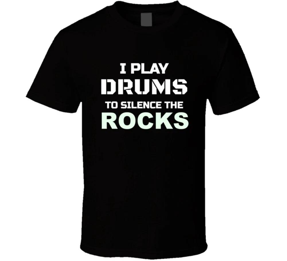 Lk 19 I Play Drums To Silence The Rocks Shirt Christian Jesus Church Worship Pra S