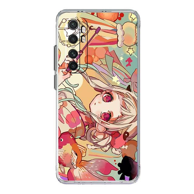 

Мягкий чехол для Xiaomi Mi 12X 10T 5G 11X 11T 11 Lite 12 9T Note 10 Lite Poco M3 X3 Pro, силиконовый чехол для телефона Hanako Kun с унитазом Poco F3