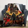 Halloween Horror Night Blanket Soft Throw Blanket For Home Bedroom Bed Sofa Travel Office Solid Christmas Blanket