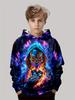 Kinderkleidung Jungen Hoodies Langarm 3D-Druck Kinder Frühling Herbst Kleidung Lässig Stilvoll Outdoor Jungen Kleidung Pullover Oberteile